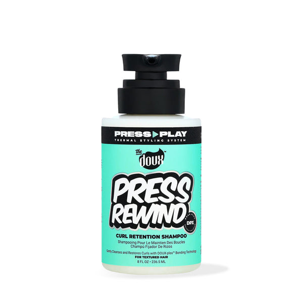 THE DOUX PRESS PLAY PRESS REWIND CURL RETENTION SHAMPOO 8OZ