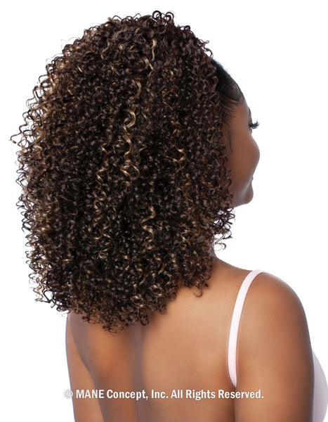 SUGAR 02 SSC102 Brown Sugar Sugar Coat Half Wig Human Hair Style Mix