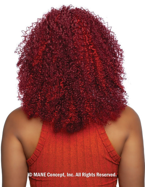 SUGAR 08 SSC108 Brown Sugar Sugar Coat Half Wig Human Hair Style Mix