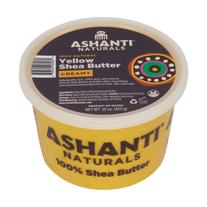 Ashanti African Soft & Creamy Yellow Shea Butter 15 oz