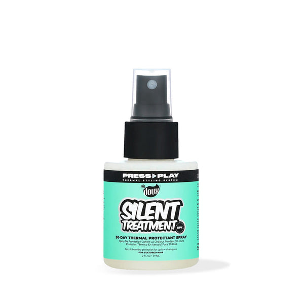 THE DOUX PRESS PLAY SILENT TREATMENT 30-Day Anti-Humidity Spray 2OZ