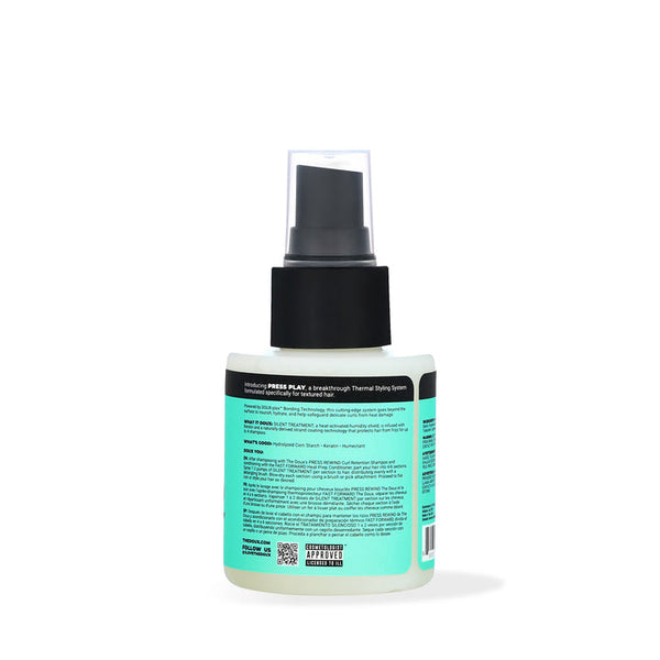 THE DOUX PRESS PLAY SILENT TREATMENT 30-Day Anti-Humidity Spray 2OZ