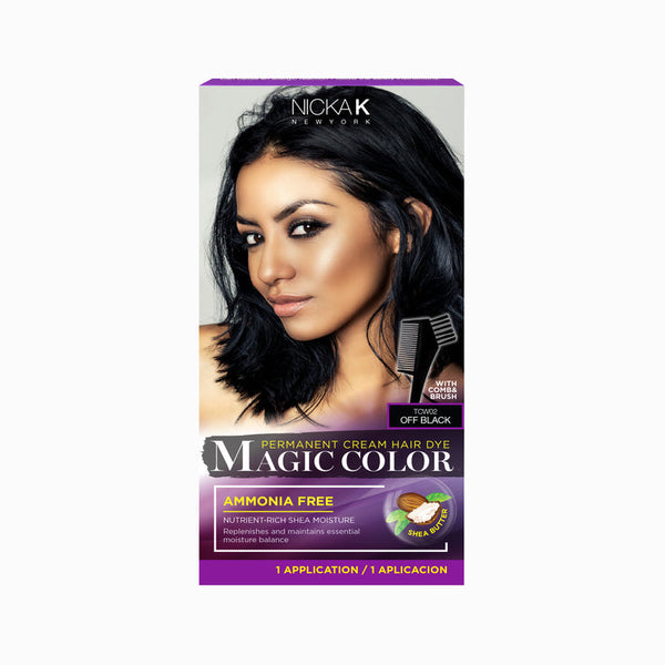 Nicka K Permanent Cream Hair Dye Magic Color