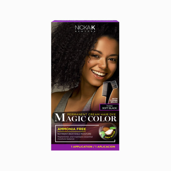 Nicka K Permanent Cream Hair Dye Magic Color