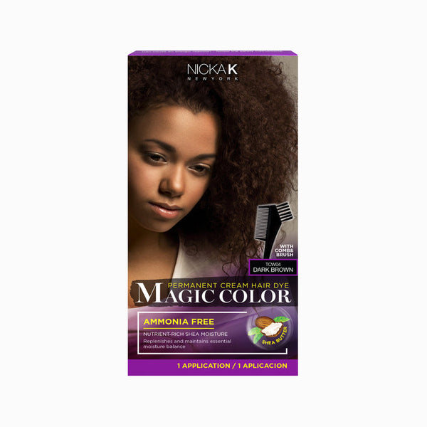 Nicka K Permanent Cream Hair Dye Magic Color