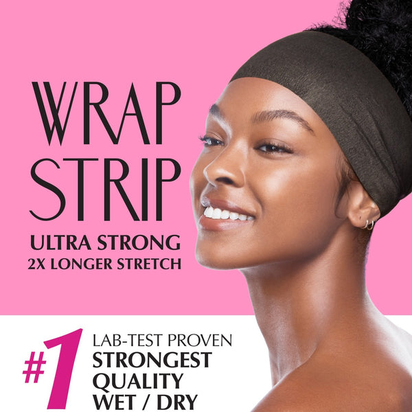 RED WRAP STRIPS BLACK 2.5" 40 PCS