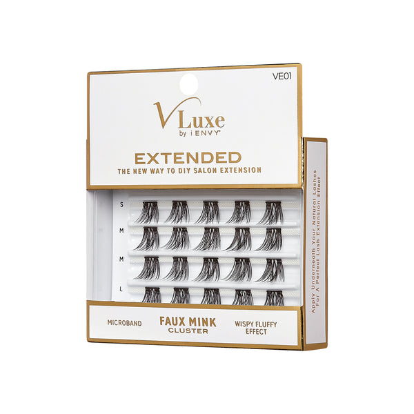 VLE Extended Faux Mink Cluster - 01(VE01)