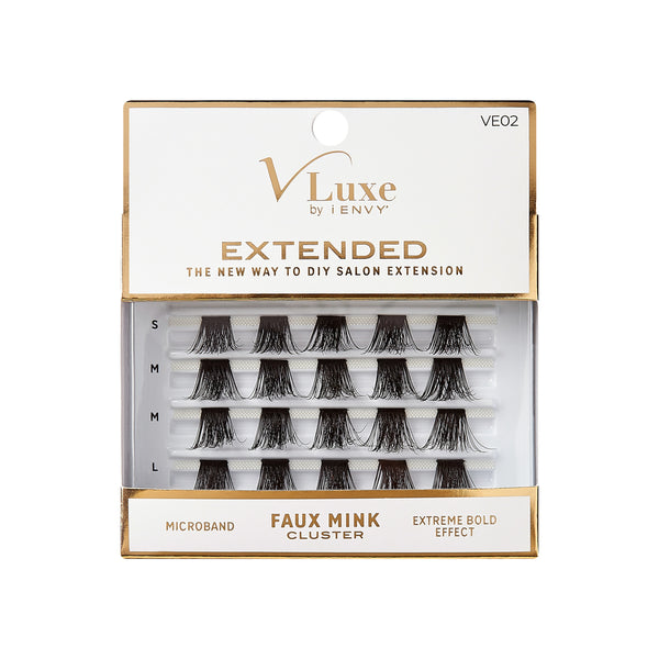 VLE Extended Faux Mink Cluster - 02(VE02)