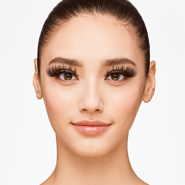 VLUXE REAL MINK LASHES - PALE BLUSH (VLEC02)