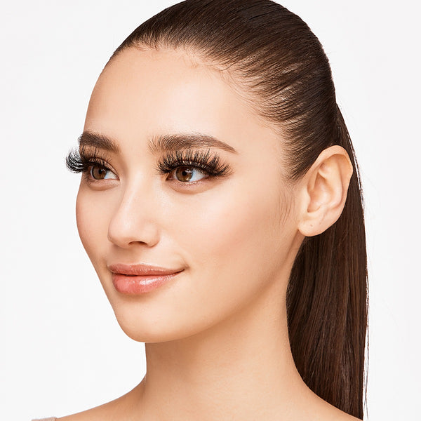 VLUXE REAL MINK LASHES - PALE BLUSH (VLEC02)