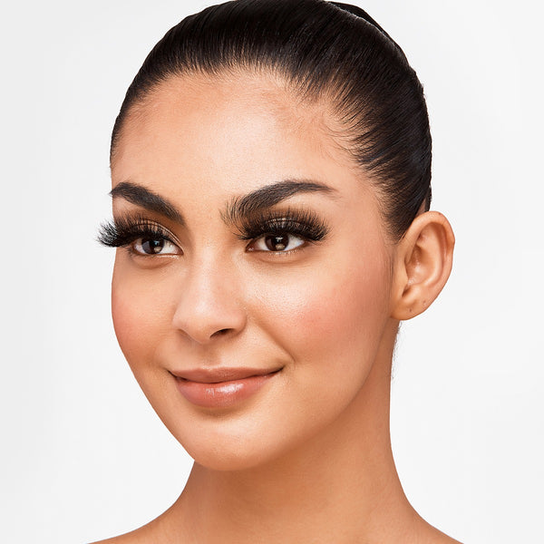 VLUXE REAL MINK LASHES - CHAMPAGNE PINK (VLEC08)