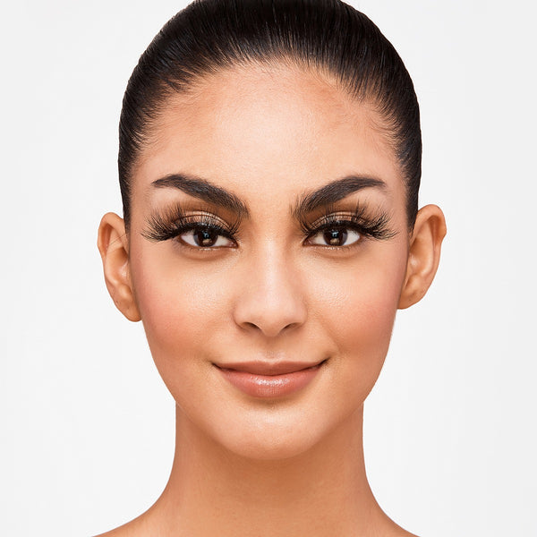 VLUXE REAL MINK LASHES - TOUCH OF GOLD (VLEC12)