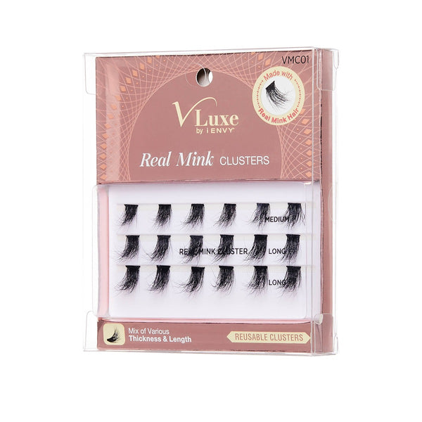 VLUXE REAL MINK CLUSTERS