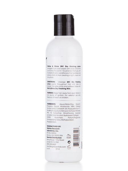 D/E 2N1 DRY FINISHING LOTION