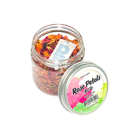 WELLS HERB ROSE PETALS 0.4 OZ