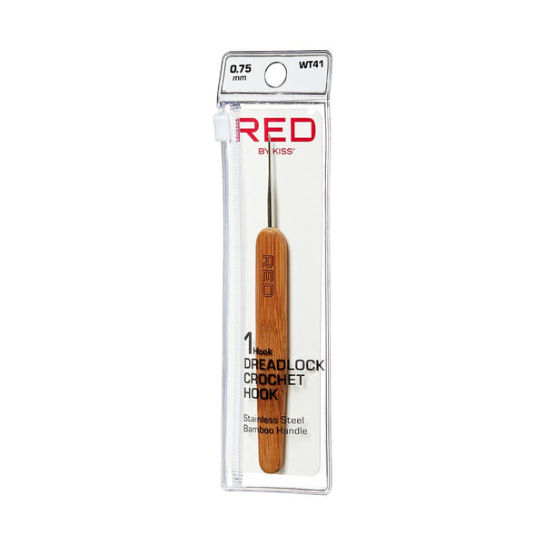 RED DREADLOCK CROCHET 1 HOOK NEEDLE