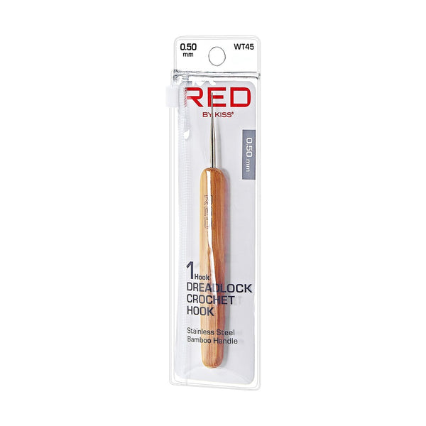 RED DREADLOCK CROCHET 1 HOOK NEEDLE