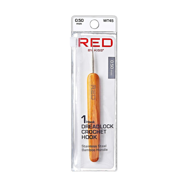 RED DREADLOCK CROCHET 1 HOOK NEEDLE