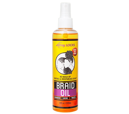 Allday Locks Braid Oil 8oz