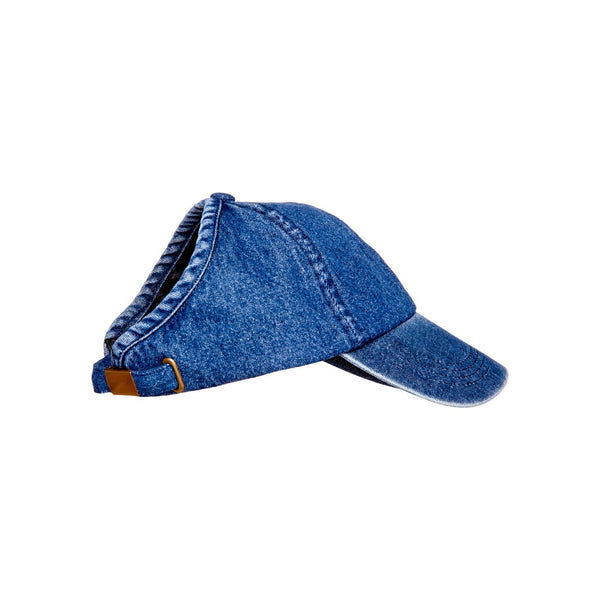 RED BACKLESS BASEBALL CAP