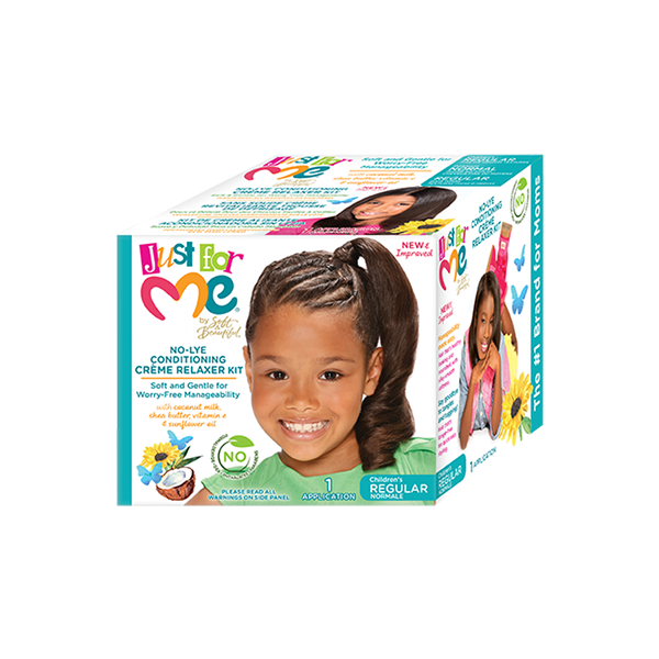 JUST FOR ME NO-LYE RELAXER KIT