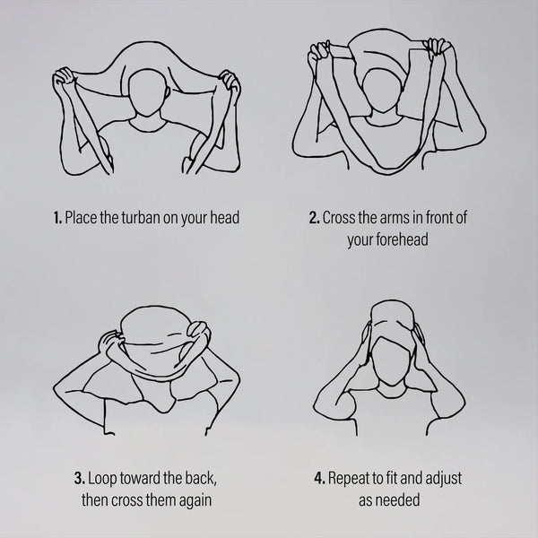 QFITT EASY TURBAN INFINITY LOOP