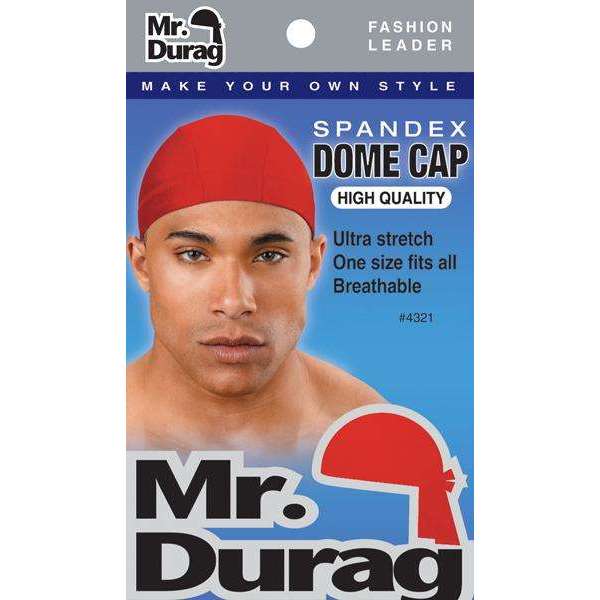 Annie Mr. Durag Spandex Dome Cap Asst Color
