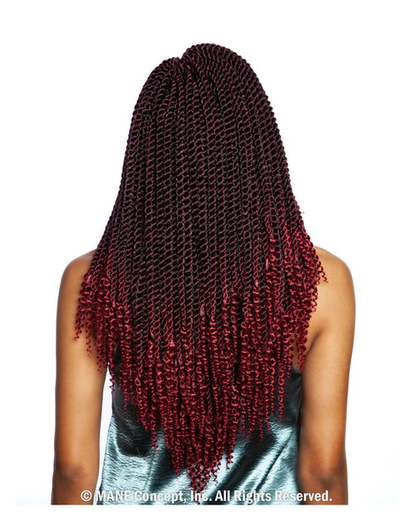 Afri-Naptural 3x Coily Ends Senegal Twist 18"