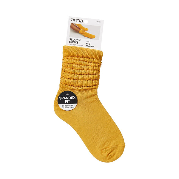 RED SLOUCH SOCKS Size 6-8