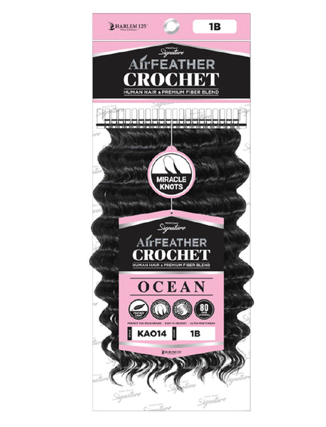 KIMA SIGNATURE AIRFEATHER CROCHET OCEAN HUMAN BLEND