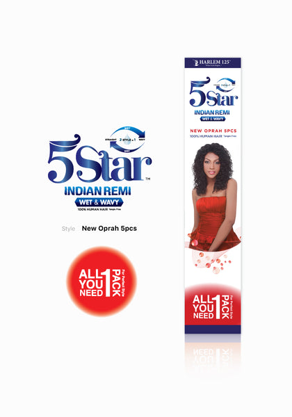 5 STAR NEW OPRAH 5PCS Wet&Wavy