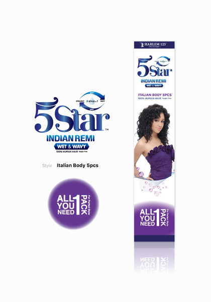 5 STAR ITALIAN BODY 5PCS Wet&Wavy